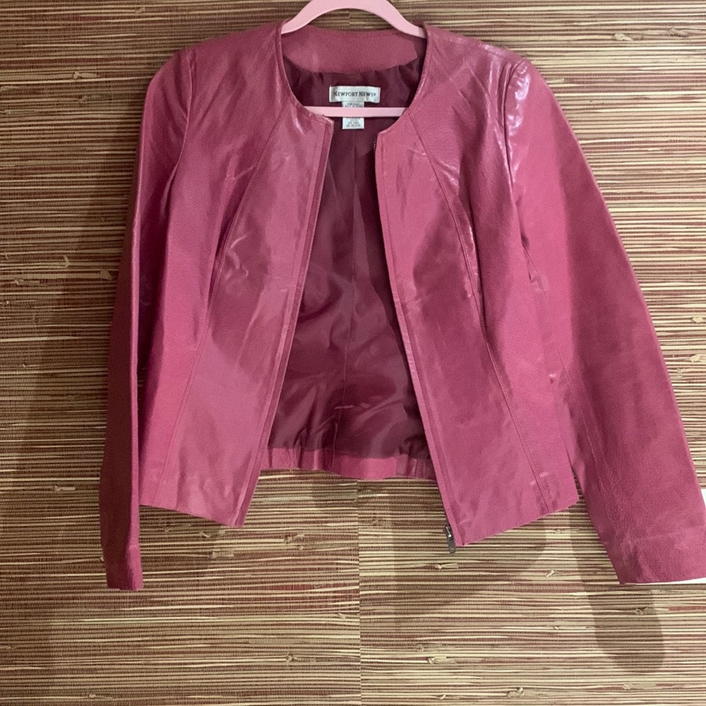 Newport News Genuine Leather Jacket